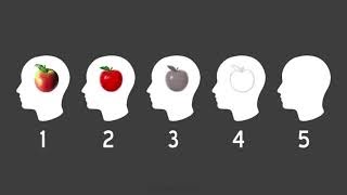 Apple visualisation chart with five numbered examples.